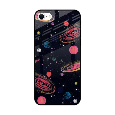 Galaxy In Dream Glossy Case For iPhone SE 2022