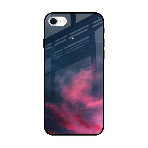 Moon Night Glossy Case For iPhone SE 2022