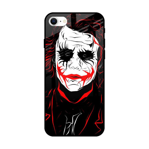 Life In Dark Glossy Case For iPhone SE 2022