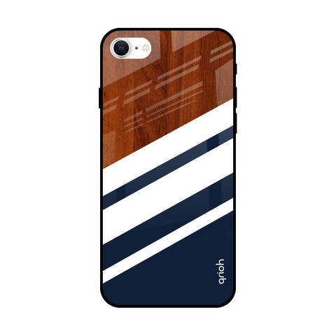 Bold Stripes Glossy case for iPhone SE 2022