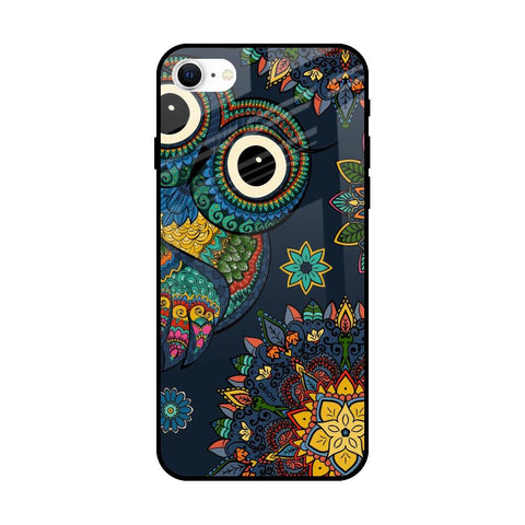 Owl Art Glossy Case for iPhone SE 2022