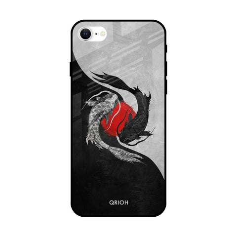 Japanese Art Glossy Case for iPhone SE 2022