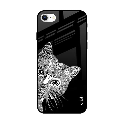 Kitten Mandala Glossy Case for Apple iPhone SE 2022