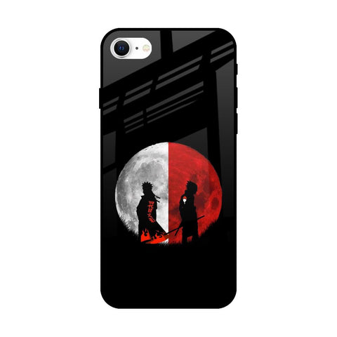 Anime Red Moon Glossy Case for iPhone SE 2022
