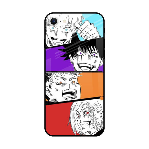 Anime Sketch Glossy Case for iPhone SE 2022
