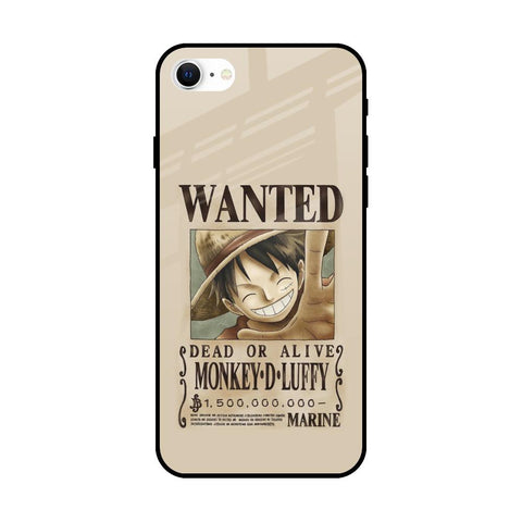 Luffy Wanted Glossy Case for iPhone SE 2022