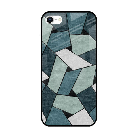 Abstact Tiles Glossy Case for iPhone SE 2022