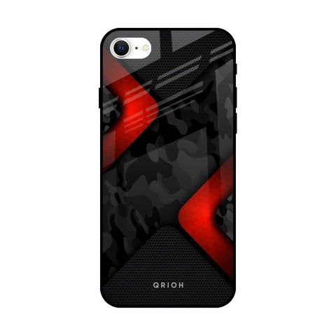 Modern Camo Abstract Glossy Case for iPhone SE 2022