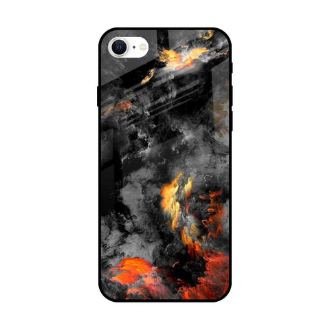 Lava Explode Glossy Case for iPhone SE 2022