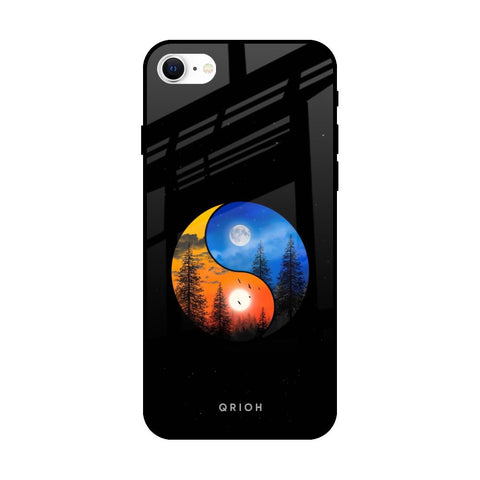 Yin Yang Balance Glossy Case for iPhone SE 2022