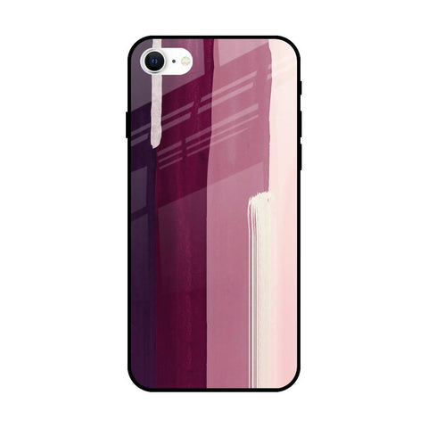 Brush Stroke Art Glossy Case for iPhone SE 2022