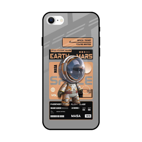 Space Ticket Glossy Case for iPhone SE 2022
