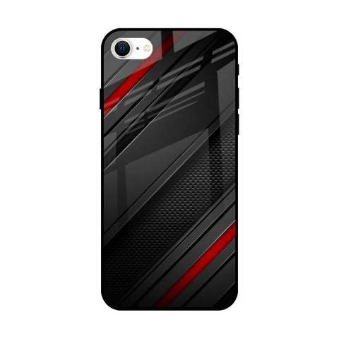 Modern Abstract Glossy Case for iPhone SE 2022