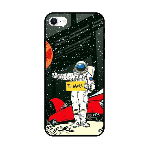Astronaut on Mars Glossy Case for iPhone SE 2022