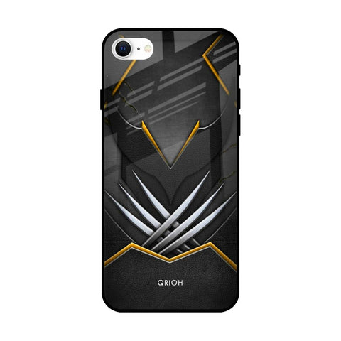 Black Warrior Glossy Case for iPhone SE 2022