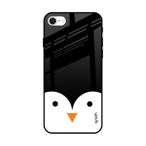 Cute Penguin Glossy Case for iPhone SE 2022