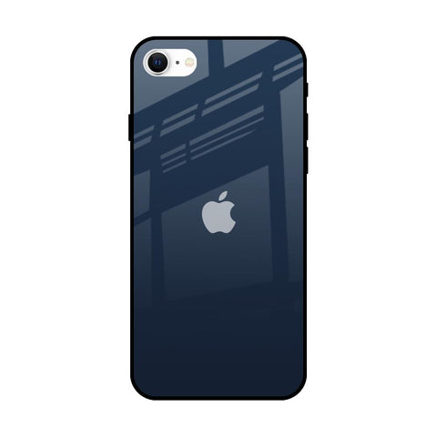 Overshadow Blue Glossy Case For iPhone SE 2022