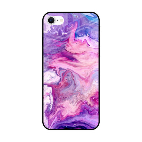 Cosmic Galaxy Glossy Case for iPhone SE 2022