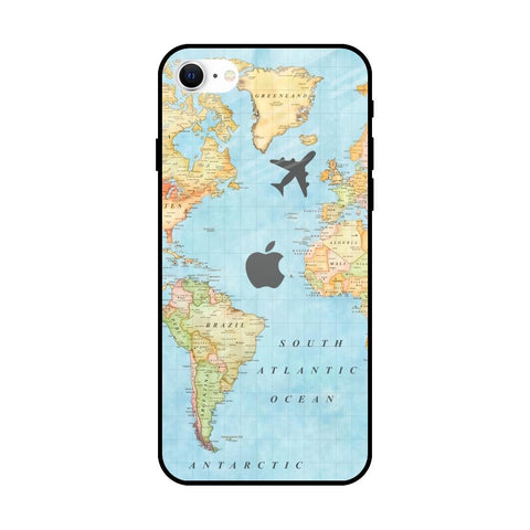 Fly Around The World Glossy Case for iPhone SE 2022