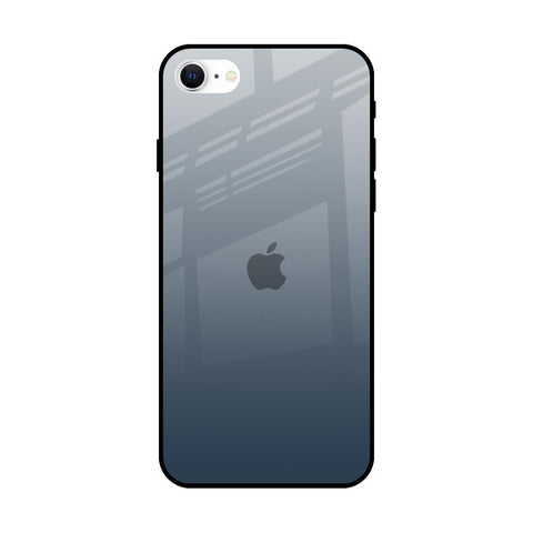 Smokey Grey Color Glossy Case For iPhone SE 2022