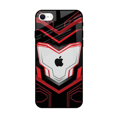 Quantum Suit Glossy Case For iPhone SE 2022