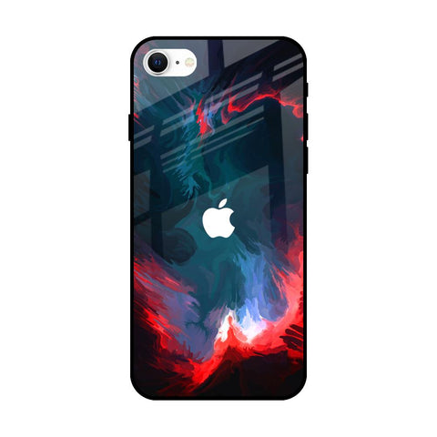 Brush Art Glossy Case For iPhone SE 2022
