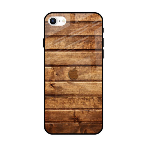 Wooden Planks Glossy Case for iPhone SE 2022