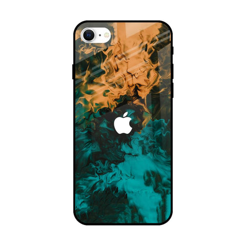 Watercolor Wave Glossy Case for iPhone SE 2022