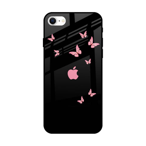 Fly Butterfly Glossy Case for iPhone SE 2022