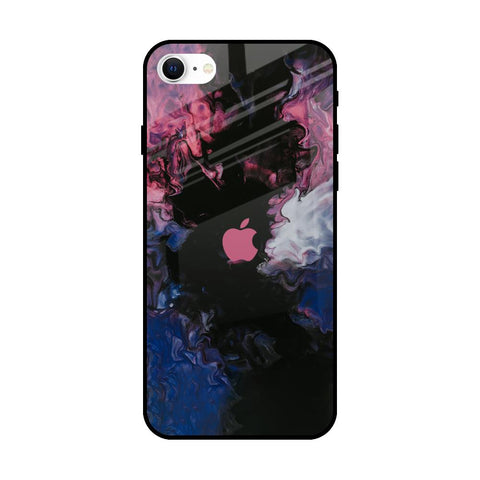 Smudge Brush Glossy case for iPhone SE 2022