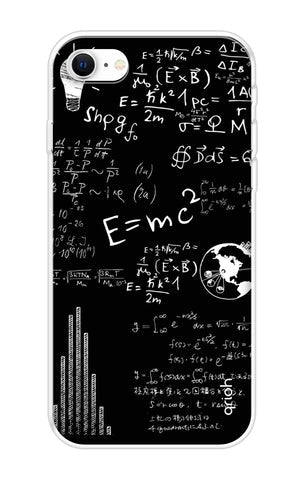 Equation Doodle Soft Cover for iPhone SE 2022
