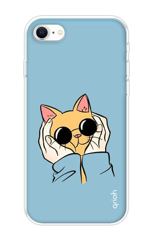 Attitude Cat Soft Cover for iPhone SE 2022