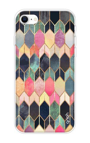 Shimmery Pattern Soft Cover for iPhone SE 2022