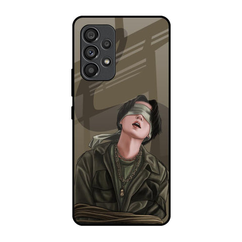 Blind Fold Glossy Case for Samsung Galaxy A53 5G