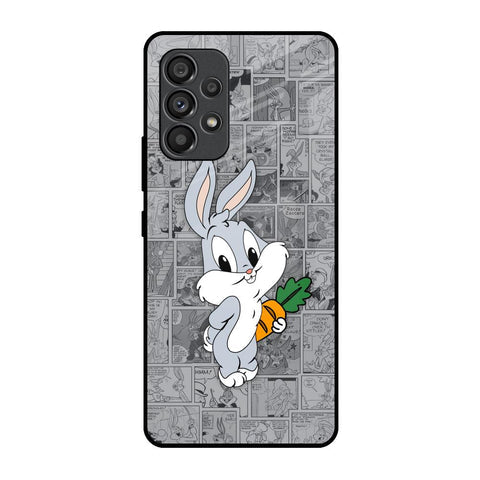 Cute Baby Bunny Glossy Case for Samsung Galaxy A53 5G