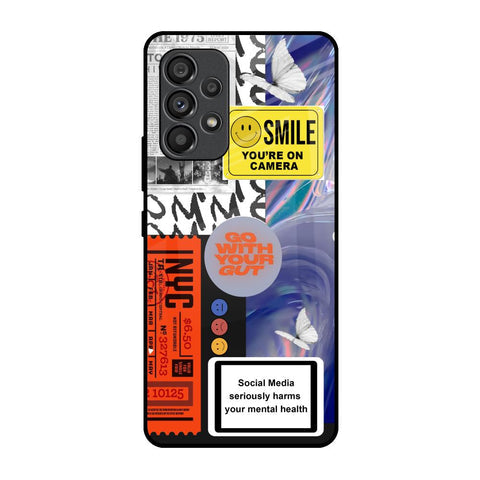 Smile for Camera Glossy Case for Samsung Galaxy A53 5G