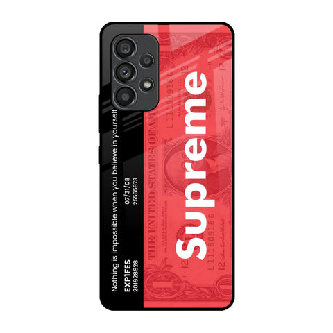 Supreme Ticket Glossy Case for Samsung Galaxy A53 5G