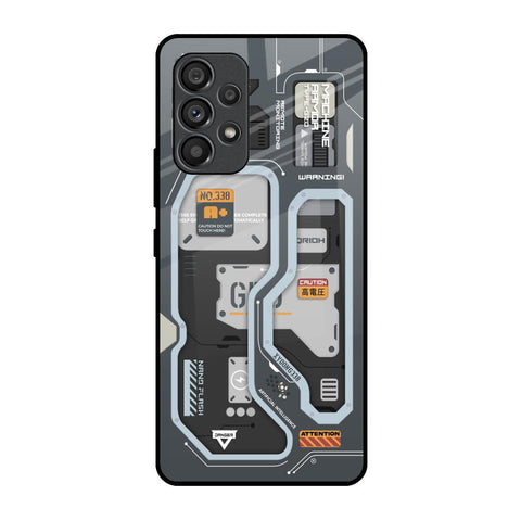 Retro Futuristic Glossy Case for Samsung Galaxy A53 5G