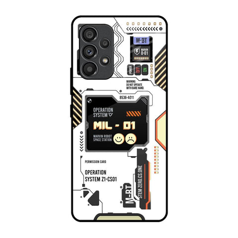 Tech Display Glossy Case for Samsung Galaxy A53 5G