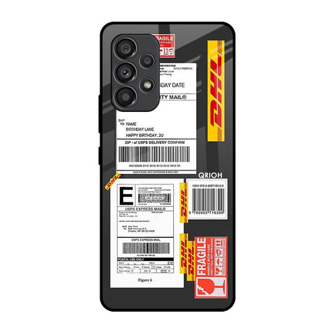 Cool Barcode Label Glossy Case For Samsung Galaxy A53 5G