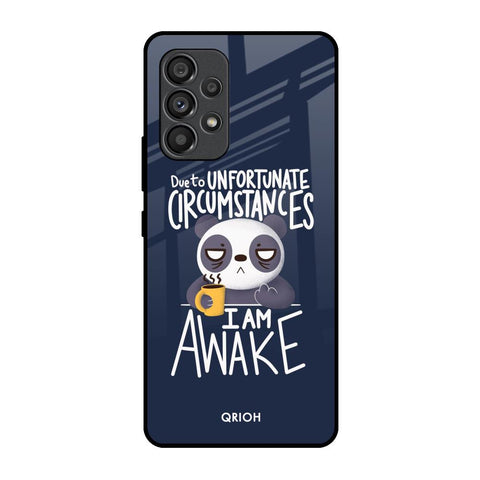 Struggling Panda Glossy Case for Samsung Galaxy A53 5G