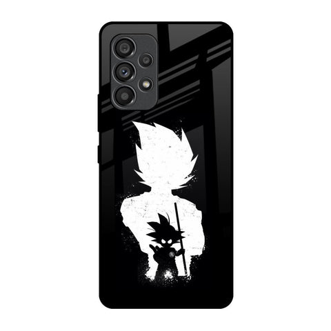 Monochrome Goku Glossy Case for Samsung Galaxy A53 5G