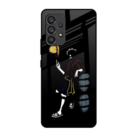 Luffy Line Art Glossy Case for Samsung Galaxy A53 5G