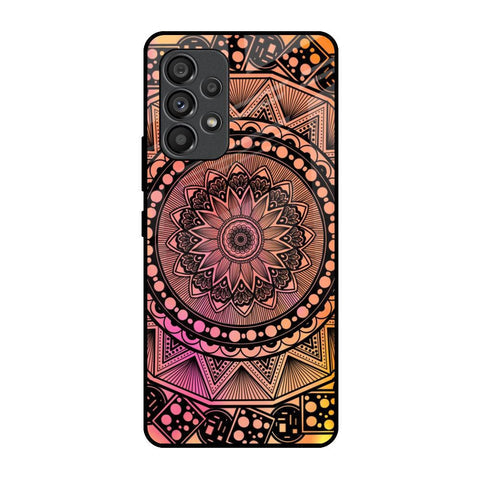 Floral Mandala Glossy Case for Samsung Galaxy A53 5G