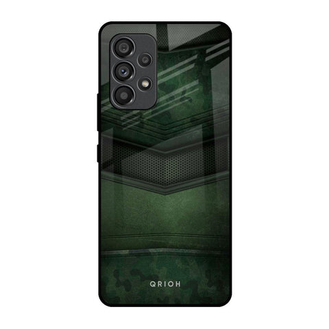 Green Leather Glossy Case for Samsung Galaxy A53 5G