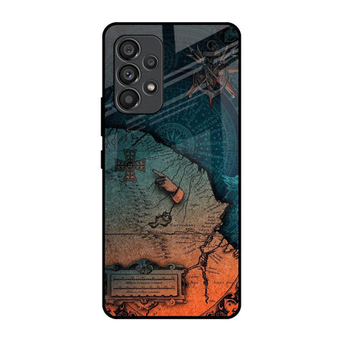 Geographical Map Glossy Case for Samsung Galaxy A53 5G