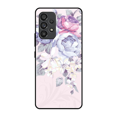 Elegant Floral Glossy Case for Samsung Galaxy A53 5G