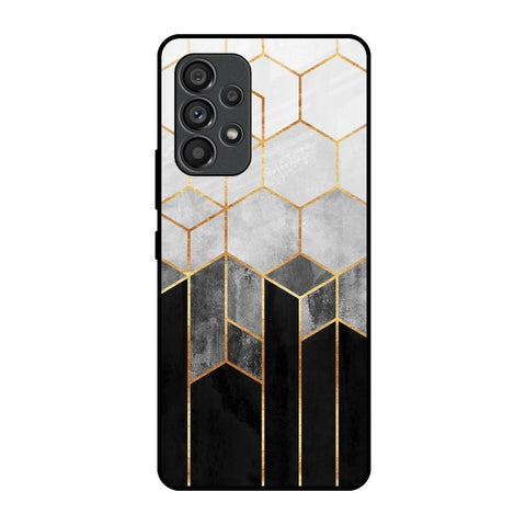 Tricolor Pattern Glossy Case for Samsung Galaxy A53 5G