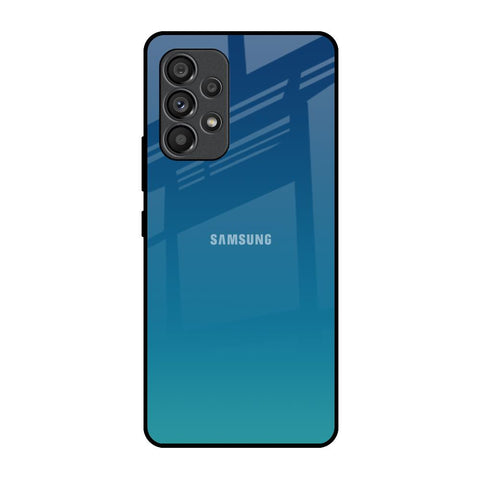 Celestial Blue Glossy Case For Samsung Galaxy A53 5G