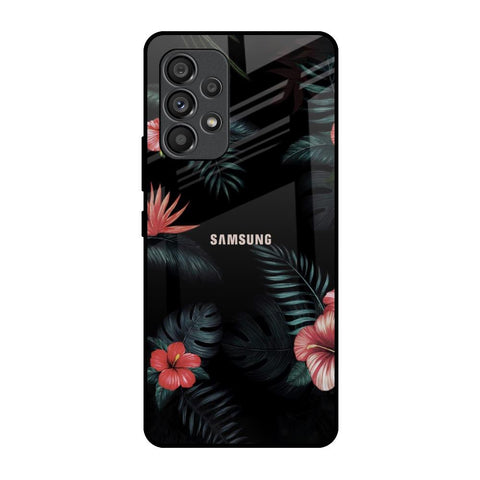 Tropical Art Flower Glossy Case for Samsung Galaxy A53 5G